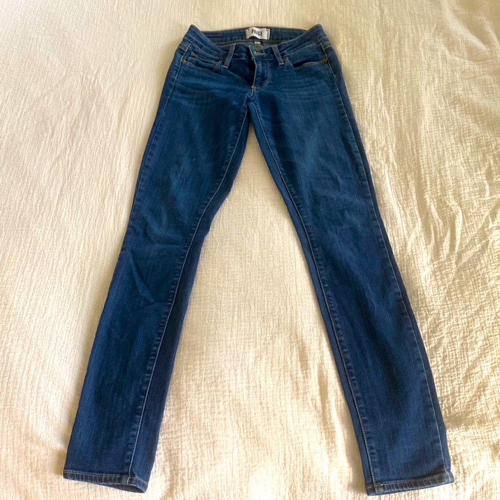 PAIGE skinny jeans. Size 23